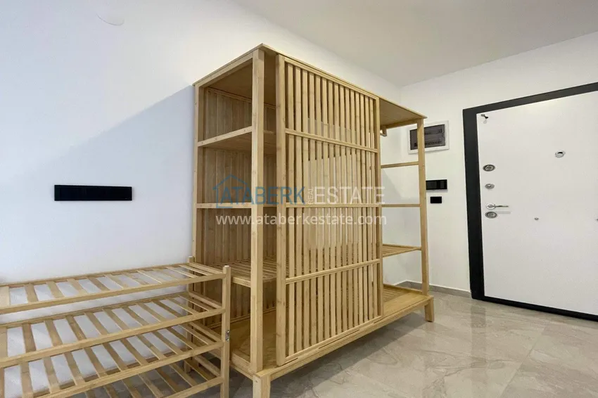 Kupuj  Apartament 2+1 na zezwolenie na pobyt w Alanyi, dzielnica Oba — meble, widok na morze i góry 1 