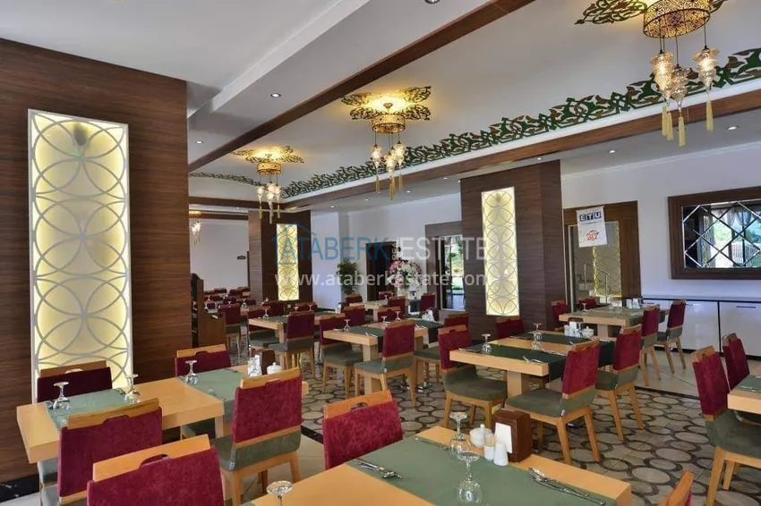 Apartament 1+1 w Alanya, dzielnica Cikcilli - umeblowany i z widokiem na morze, przeszklony balkon  14 