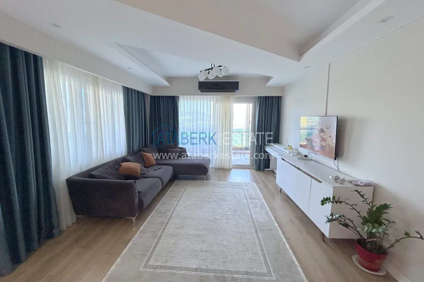 Kupuj  Apartament 3+1 w Alanyi, dzielnica Mahmutlar - liniowy z meblami i panoramicznym widokiem na morze i góry  2 