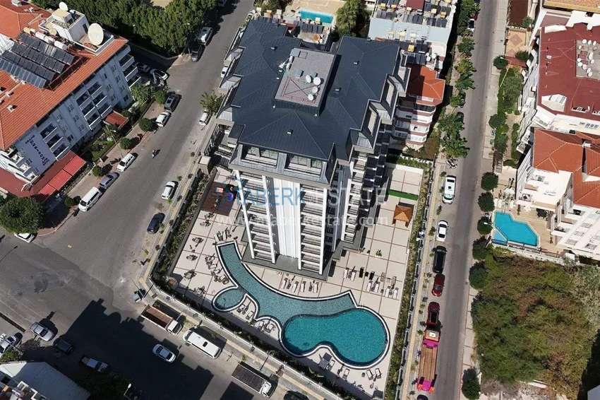 Apartament 2+1 na zezwolenie na pobyt w Alanyi, dzielnica Oba — meble, widok na morze i góry 7 