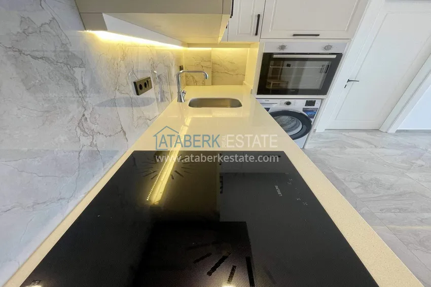 Kupuj  Apartament 2+1 na zezwolenie na pobyt w Alanyi, dzielnica Oba — meble, widok na morze i góry 8 