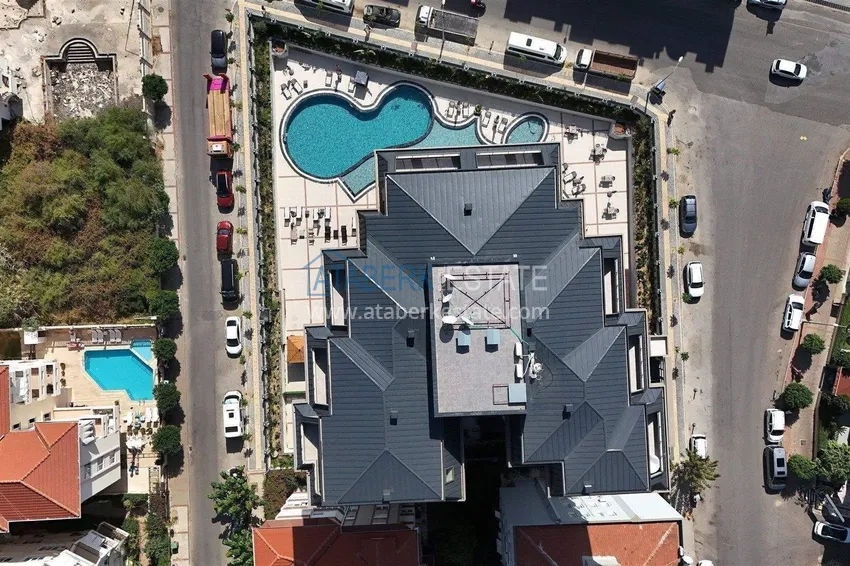 Apartament 2+1 na zezwolenie na pobyt w Alanyi, dzielnica Oba — meble, widok na morze i góry 8 