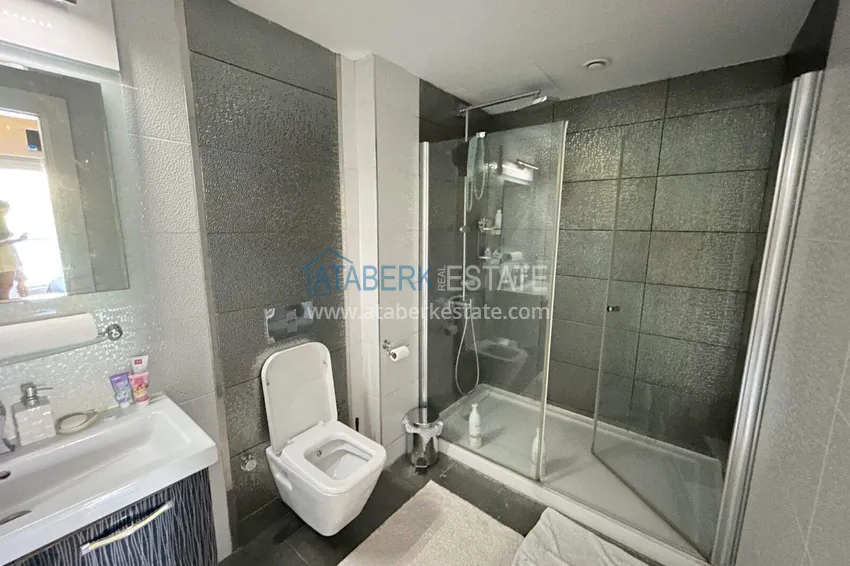 Kupuj  Apartament 3+1 w Alanyi, dzielnica Mahmutlar - liniowy z meblami i panoramicznym widokiem na morze i góry  9 