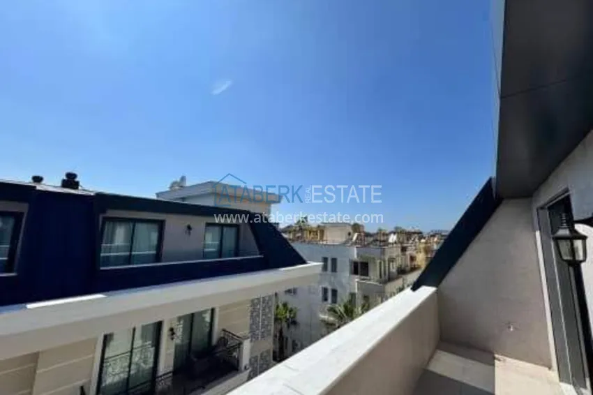 Kupuj 2+1 duplex w centrum Alanyi, plaża Kleopatra — kompleks z licencją wynajmu 11 