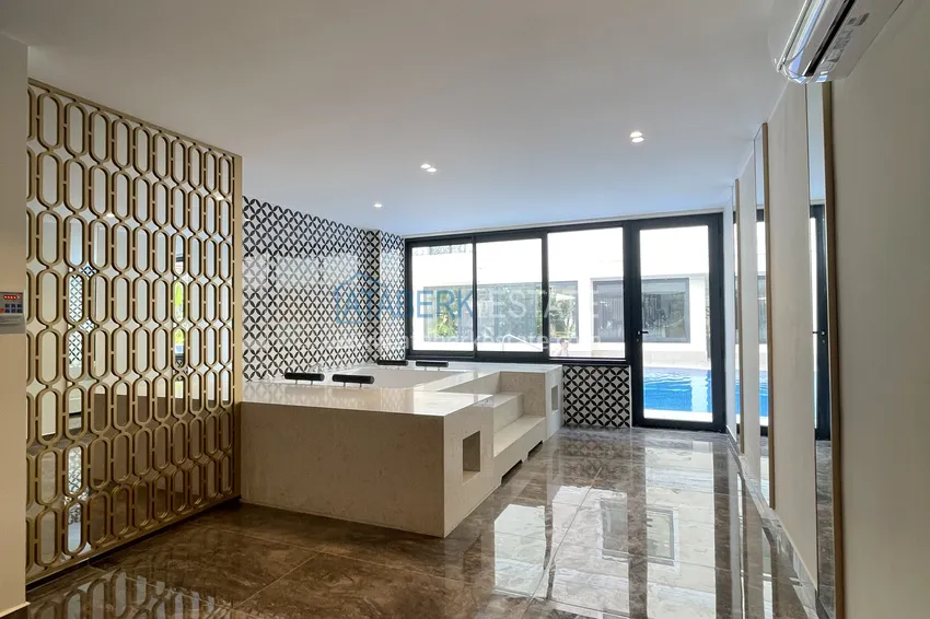 2+1 duplex w centrum Alanyi, plaża Kleopatra — kompleks z licencją wynajmu 20 