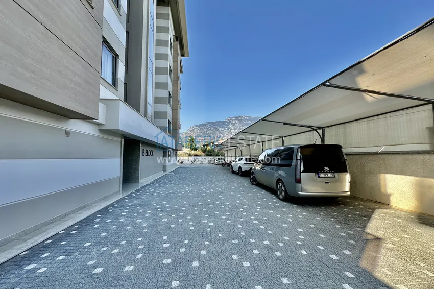 Penthouse 3+1 w Alanyi, dzielnica Kestel — zezwolenie na pobyt, raty do 3 lat, widok na morze i góry 22 