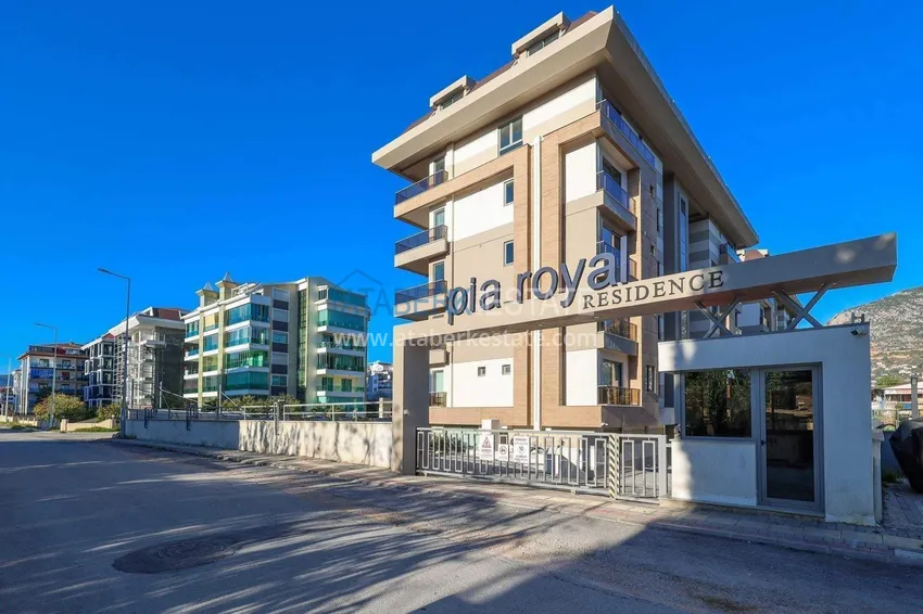 Penthouse 3+1 w Alanyi, dzielnica Kestel — zezwolenie na pobyt, raty do 3 lat, widok na morze i góry 5 