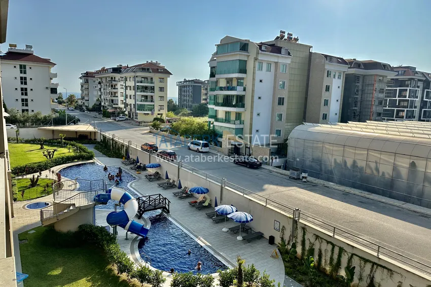 Penthouse 3+1 w Alanyi, dzielnica Kestel — zezwolenie na pobyt, raty do 3 lat, widok na morze i góry 6 
