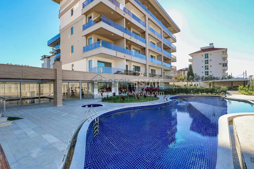Penthouse 3+1 w Alanyi, dzielnica Kestel — zezwolenie na pobyt, raty do 3 lat, widok na morze i góry 9 