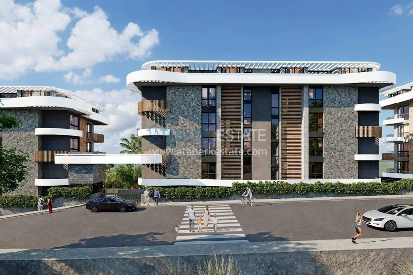 Luksusowy kompleks inwestycyjny w Kestel - apartamenty z widokiem na morze, raty do 36 miesięcy 10 