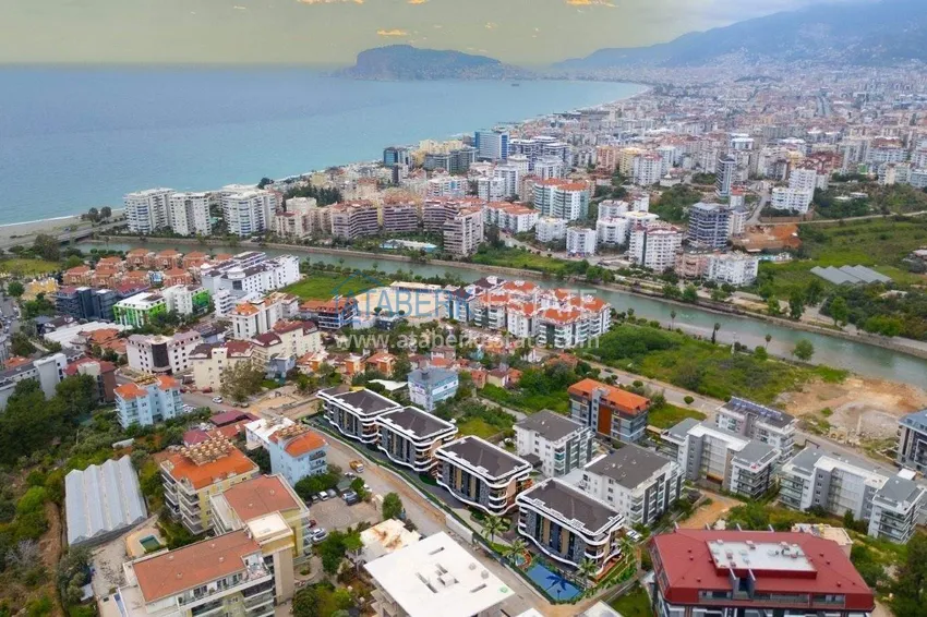 Luksusowy kompleks inwestycyjny w Kestel - apartamenty z widokiem na morze, raty do 36 miesięcy 1 