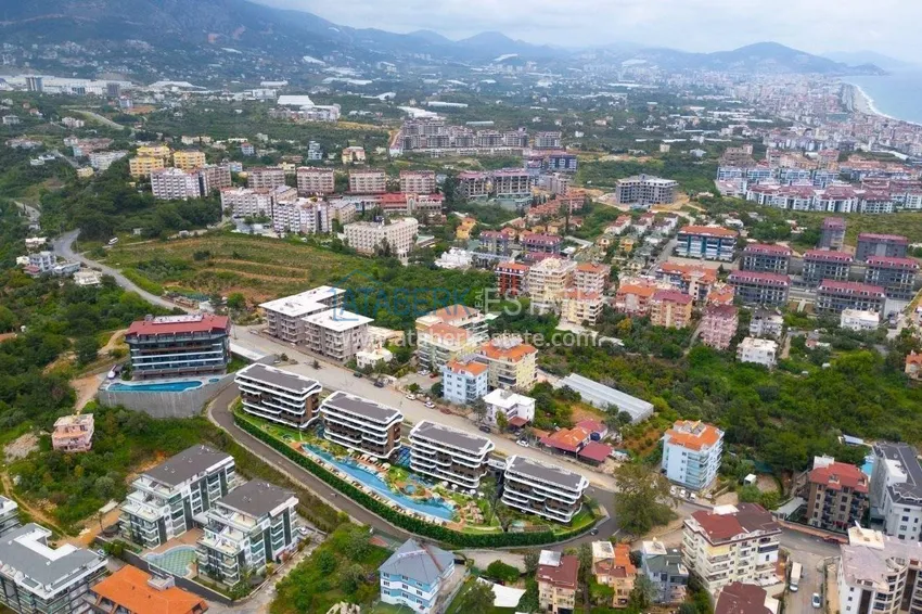 Luksusowy kompleks inwestycyjny w Kestel - apartamenty z widokiem na morze, raty do 36 miesięcy 2 