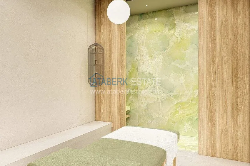 Luksusowy kompleks inwestycyjny w Kestel - apartamenty z widokiem na morze, raty do 36 miesięcy 43 