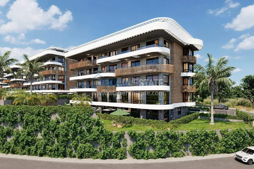 Luksusowy kompleks inwestycyjny w Kestel - apartamenty z widokiem na morze, raty do 36 miesięcy 5 