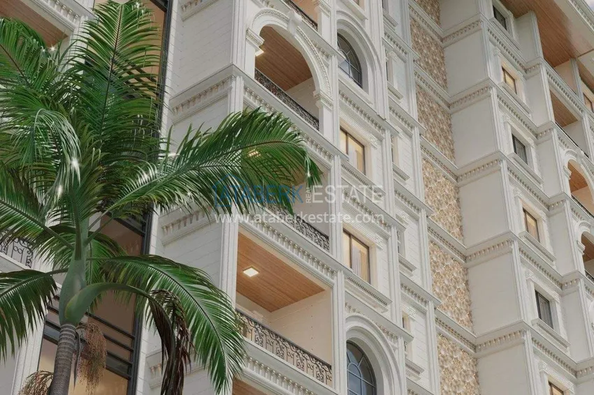 Apartamenty od dewelopera w Alanyi z ratami do 24 miesięcy - kompleks w budowie w centrum Mahmutlar  13 
