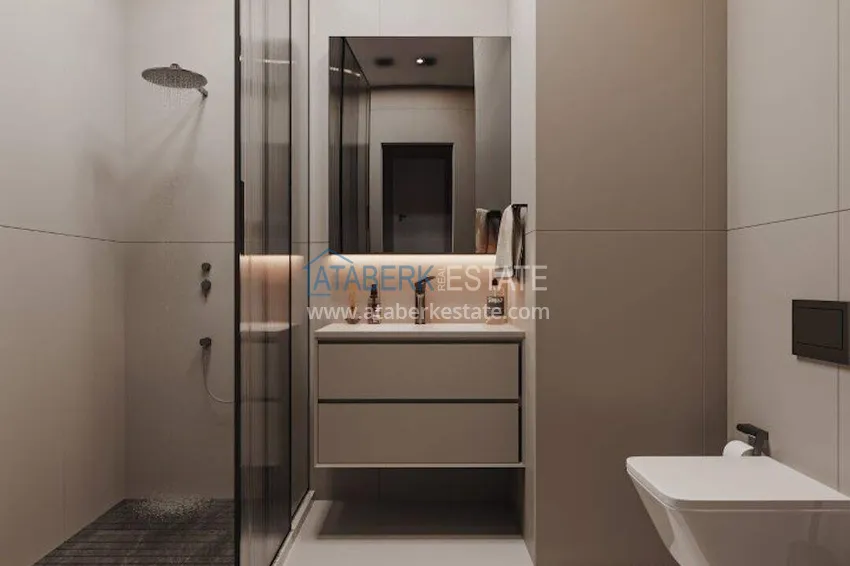 Kupuj  Apartamenty od dewelopera w Alanyi z ratami do 24 miesięcy - kompleks w budowie w centrum Mahmutlar  10 
