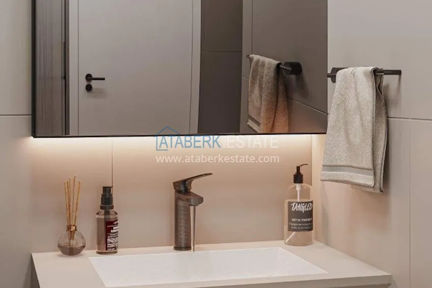 Kupuj  Apartamenty od dewelopera w Alanyi z ratami do 24 miesięcy - kompleks w budowie w centrum Mahmutlar  11 