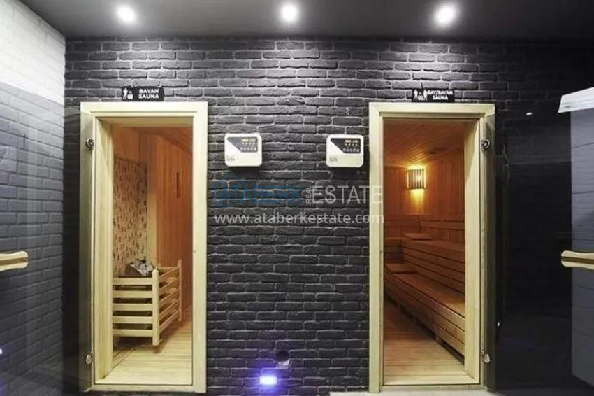 Apartament 2+1 w Alanya, dzielnica Tosmur - umeblowane, widok na góry i morze 19 