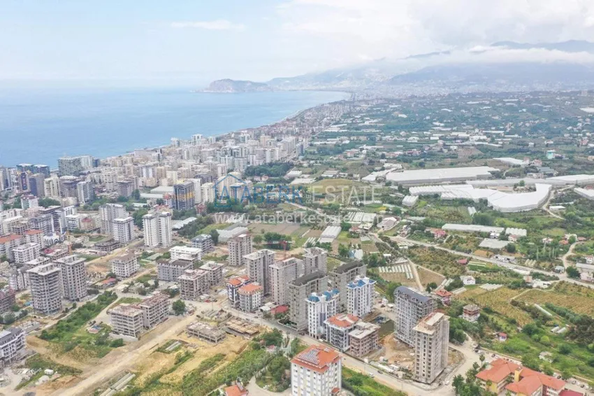 Apartamenty od dewelopera w Alanyi z ratami do 24 miesięcy - kompleks w budowie w centrum Mahmutlar  4 
