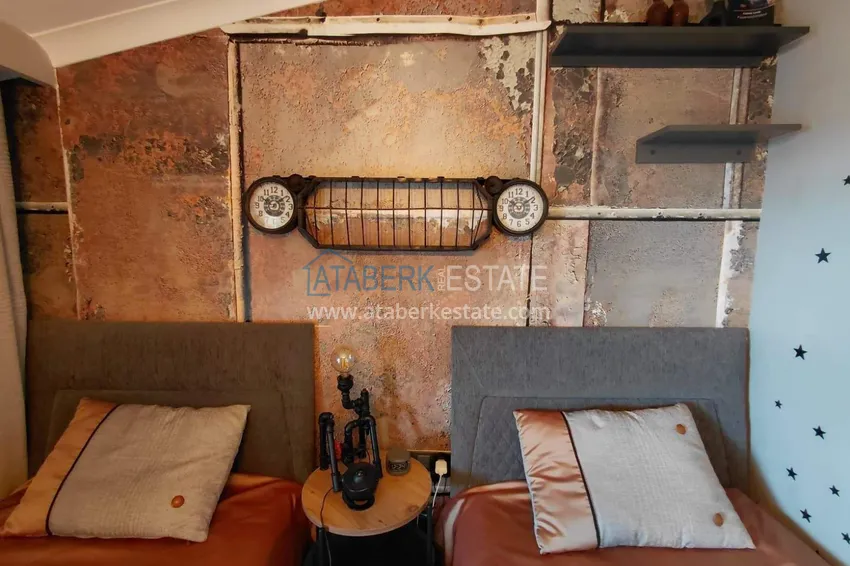 Kupuj  Penthouse duplex 3+1 w Alanya, dzielnica Oba - stylowe wnętrze, pozwolenie na pobyt, oferta od właściciela 28 