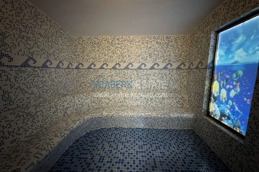 Penthouse duplex 3+1 w Alanya, dzielnica Oba - stylowe wnętrze, pozwolenie na pobyt, oferta od właściciela 31 
