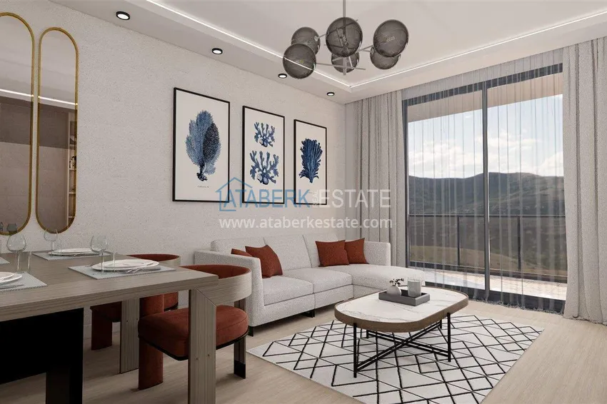 Kupuj  Apartamenty od dewelopera na raty w Alanyi - kompleks butikowy w budowie w Gazipasa  3 