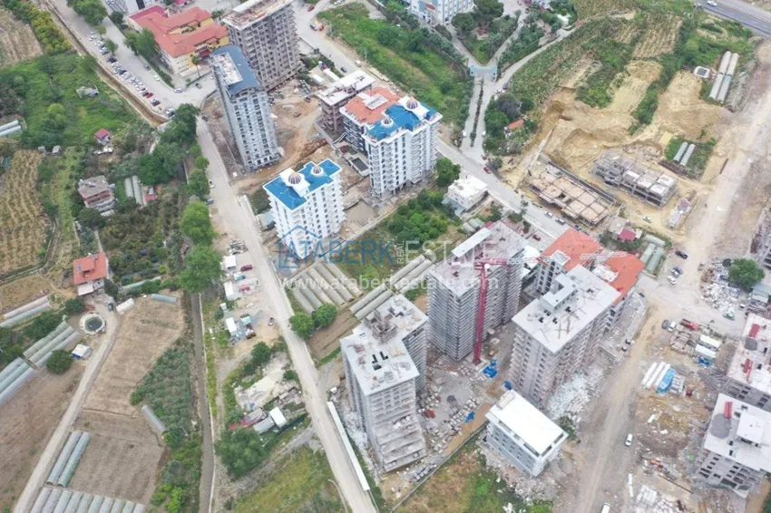 Apartamenty od dewelopera w Alanyi z ratami do 24 miesięcy - kompleks w budowie w centrum Mahmutlar  5 