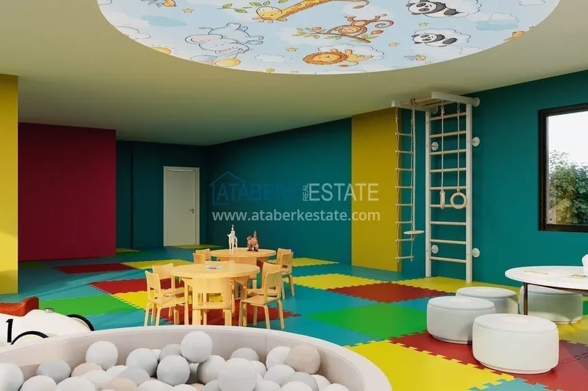 Apartamenty od dewelopera w Alanyi z ratami do 24 miesięcy - kompleks w budowie w centrum Mahmutlar  16 