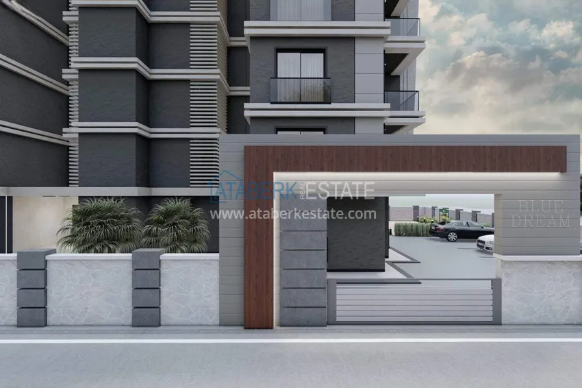 Apartamenty od dewelopera na raty w Alanyi - kompleks butikowy w budowie w Gazipasa  4 