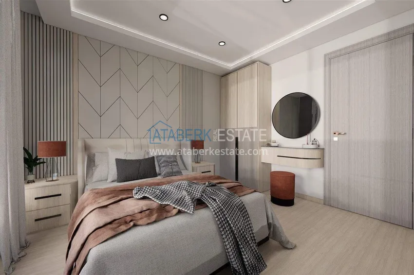 Kupuj  Apartamenty od dewelopera na raty w Alanyi - kompleks butikowy w budowie w Gazipasa  4 