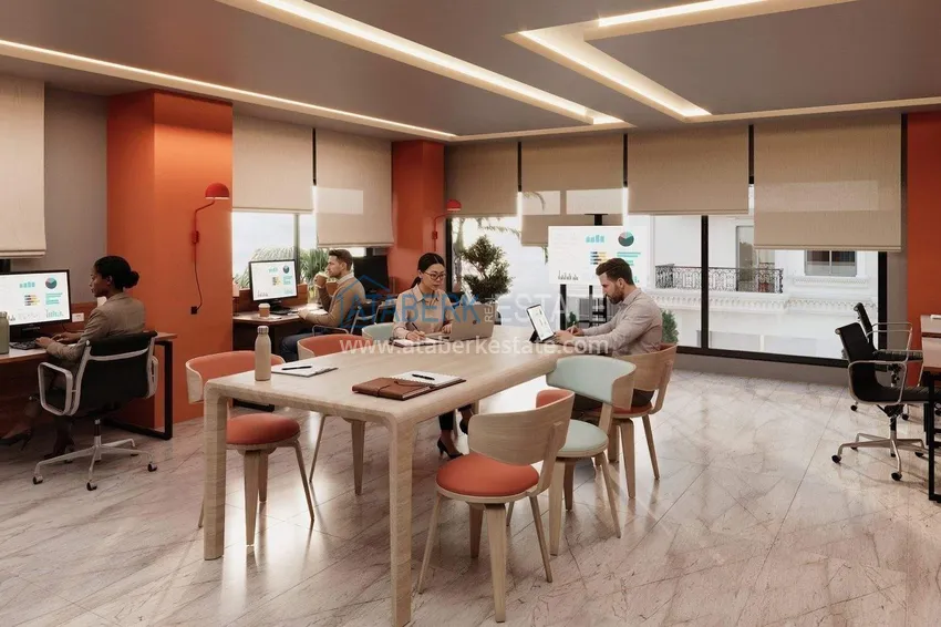 Apartamenty od dewelopera w Alanyi z ratami do 24 miesięcy - kompleks w budowie w centrum Mahmutlar  17 