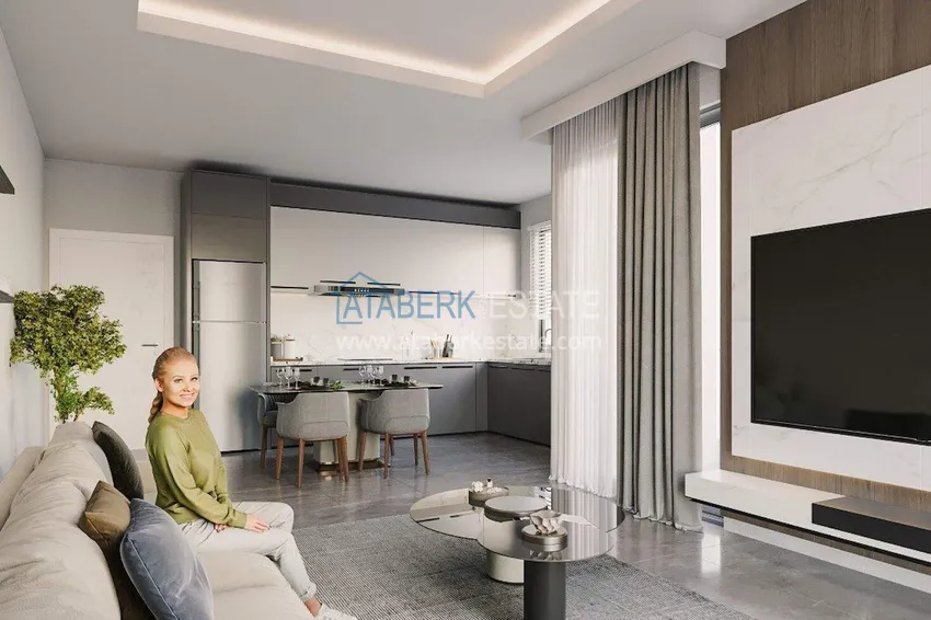 Kupuj  Apartamenty od dewelopera w Alanyi z ratami do 24 miesięcy - kompleks w budowie w centrum Mahmutlar  4 