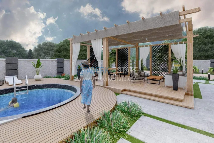 Apartamenty od dewelopera na raty w Alanyi - kompleks butikowy w budowie w Gazipasa  6 