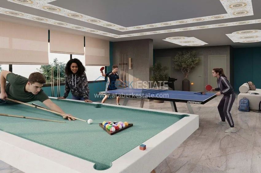 Apartamenty od dewelopera w Alanyi z ratami do 24 miesięcy - kompleks w budowie w centrum Mahmutlar  19 