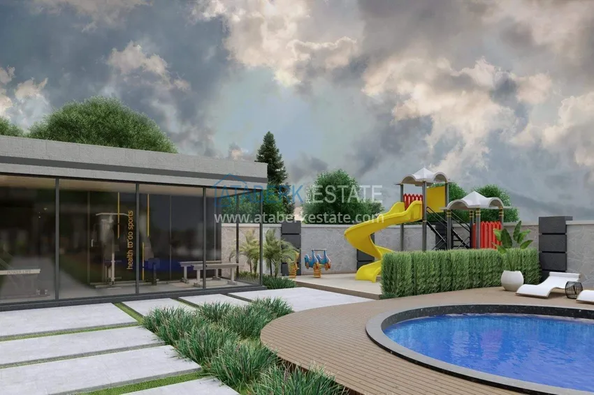 Apartamenty od dewelopera na raty w Alanyi - kompleks butikowy w budowie w Gazipasa  7 