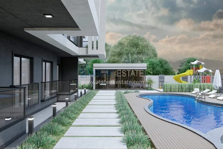 Apartamenty od dewelopera na raty w Alanyi - kompleks butikowy w budowie w Gazipasa  8 