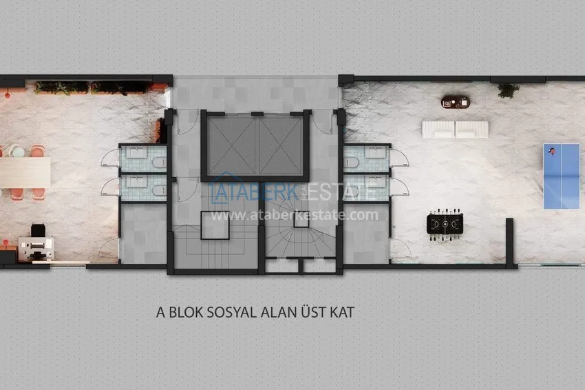 Kupuj taniej Apartamenty od dewelopera w Alanyi z ratami do 24 miesięcy - kompleks w budowie w centrum Mahmutlar  2 