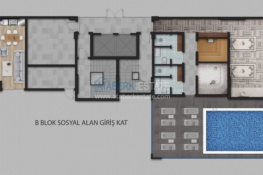 Kupuj taniej Apartamenty od dewelopera w Alanyi z ratami do 24 miesięcy - kompleks w budowie w centrum Mahmutlar  3 