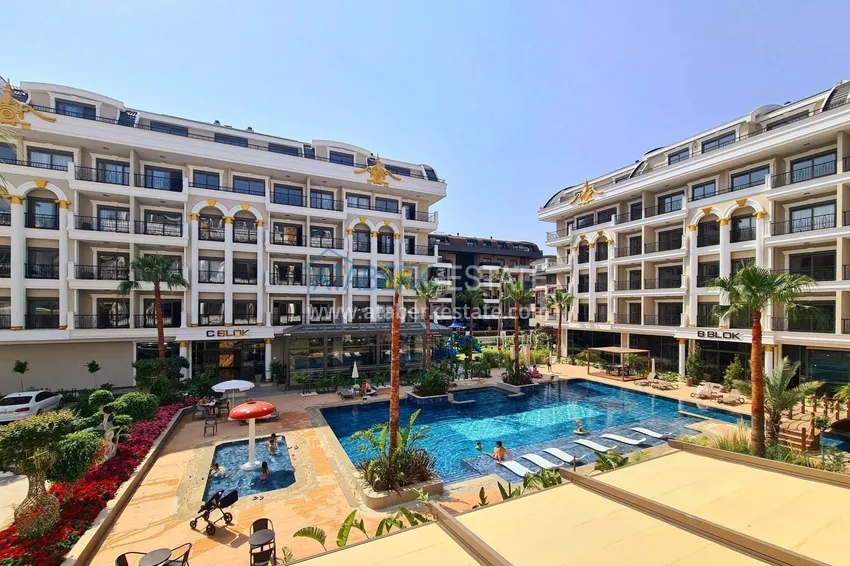 Apartamenty od dewelopera na raty w Alanyi - komfortowy kompleks w okolicy Oba  1 