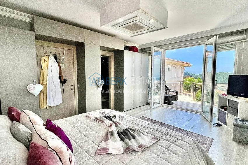 Kupuj  5+1 umeblowana willa w Alanya, dzielnica Kargicak  19 