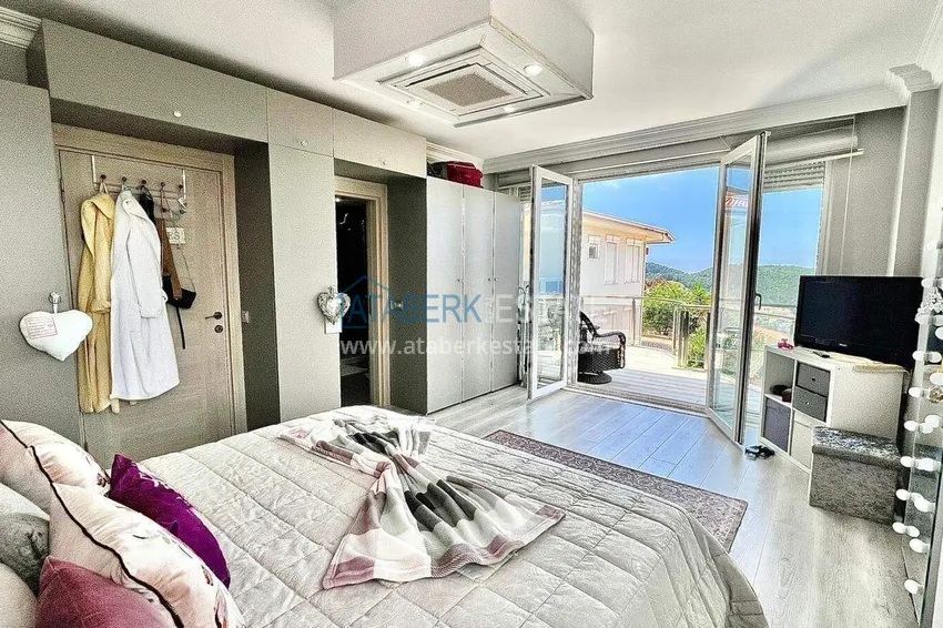 Kupuj  5+1 umeblowana willa w Alanya, dzielnica Kargicak  21 
