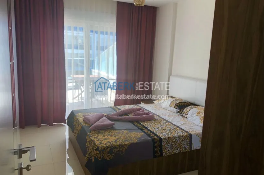 Kupuj  Apartament 1+1 umeblowany z dużym tarasem w nowoczesnym kompleksie 4 