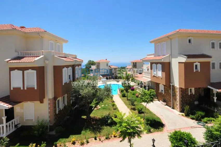 Nowoczesne wille w dzielnicy Alanya Avsallar, w pobliżu plaży i lasu sosnowego 41 