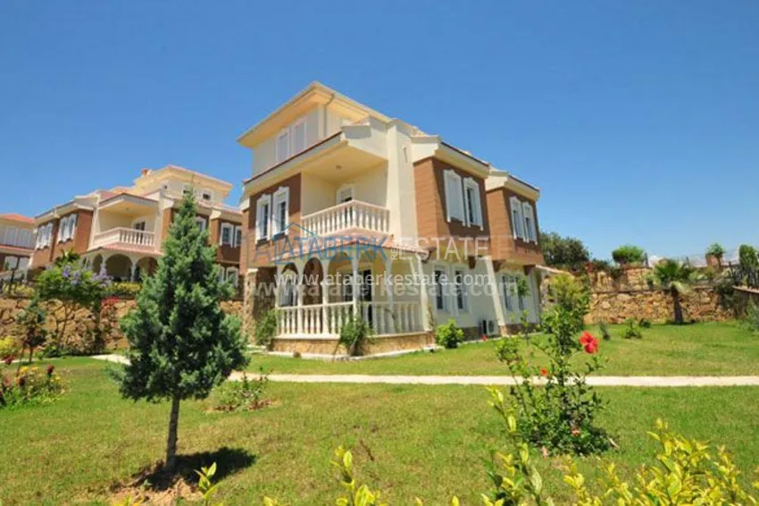 Nowoczesne wille w dzielnicy Alanya Avsallar, w pobliżu plaży i lasu sosnowego 42 