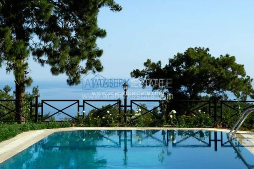 Nowoczesne wille w dzielnicy Alanya Avsallar, w pobliżu plaży i lasu sosnowego 43 
