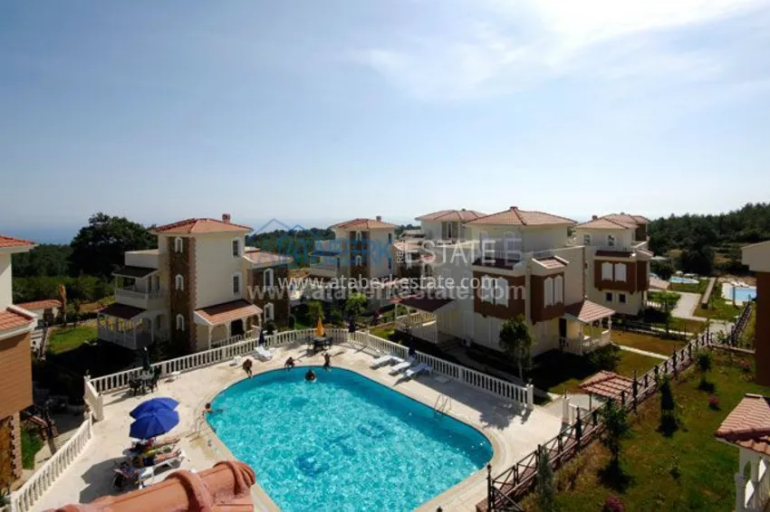 Nowoczesne wille w dzielnicy Alanya Avsallar, w pobliżu plaży i lasu sosnowego 45 