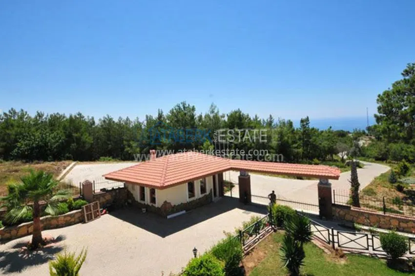 Nowoczesne wille w dzielnicy Alanya Avsallar, w pobliżu plaży i lasu sosnowego 48 